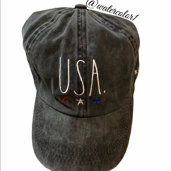 Rae Dunn Other - 🆕 Rae Dunn USA Baseball Hat Black